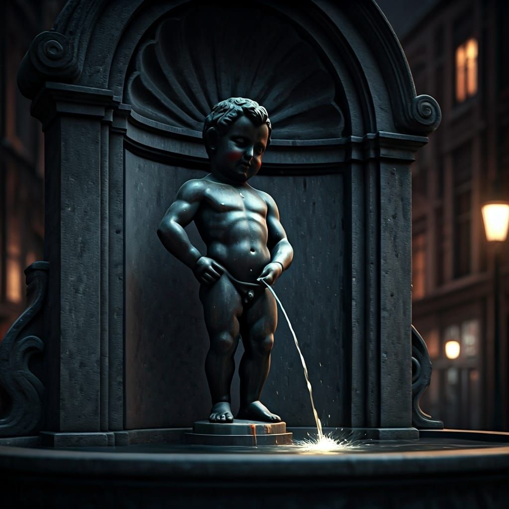 Manneken Pis Fountain