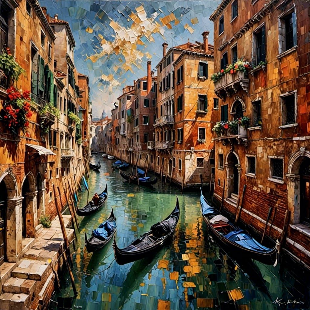 Venice as Impasto Painting