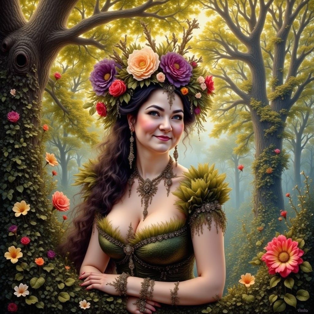 Fae Queen Mentor Challenge: A Whimsical Scene