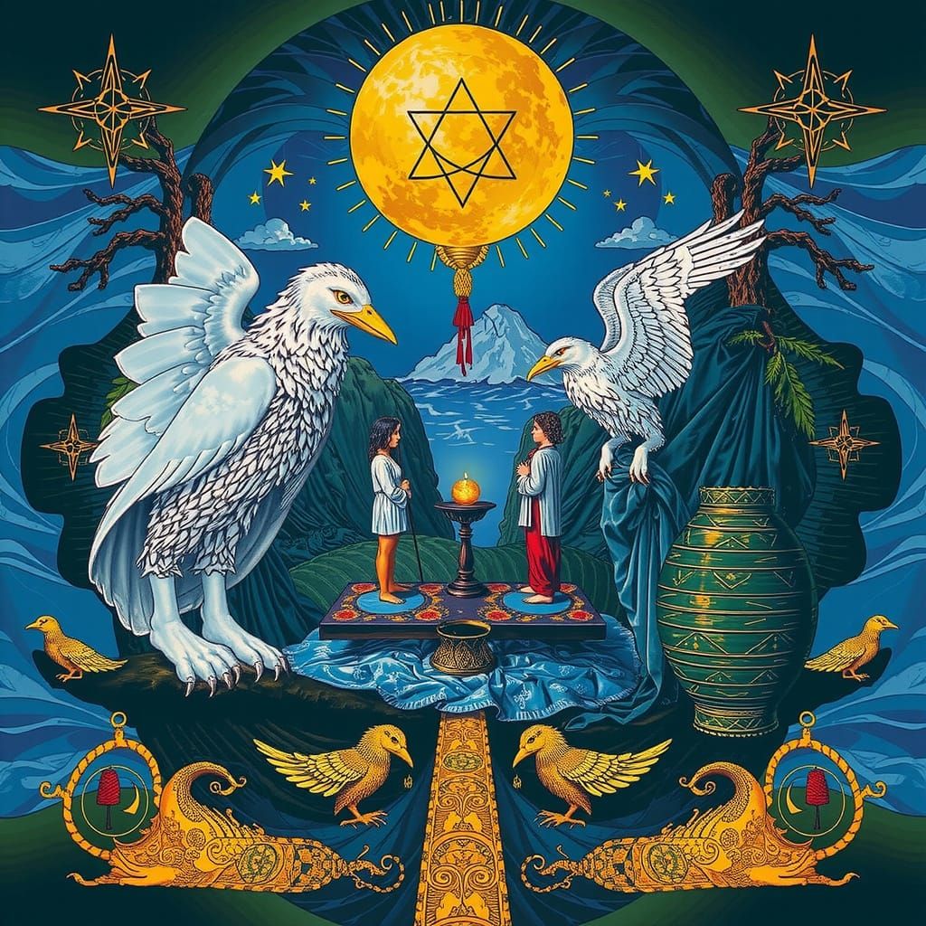 Book of Thoth Tarot Cards by Lady Frieda Harris