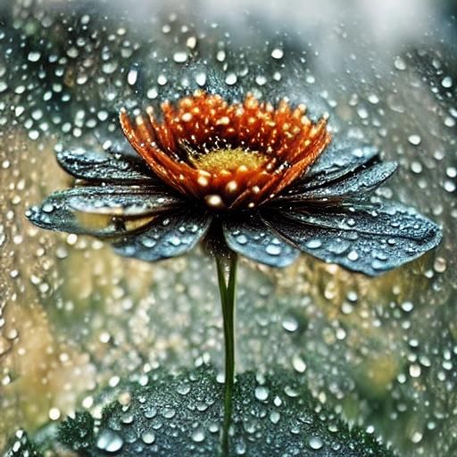 Bioluminescent Blue Roses in Enchanted Forest