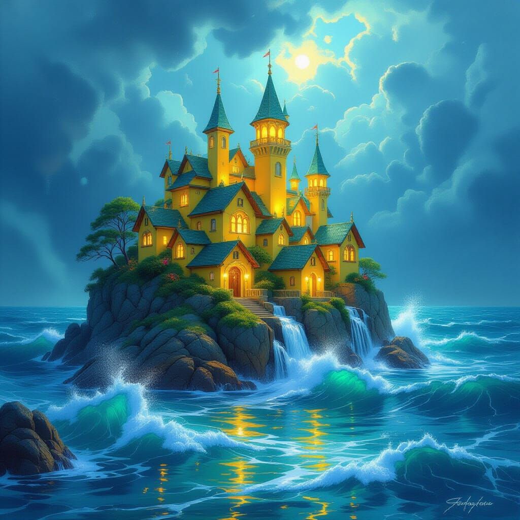 Jewel Houses on a Crystal Sea