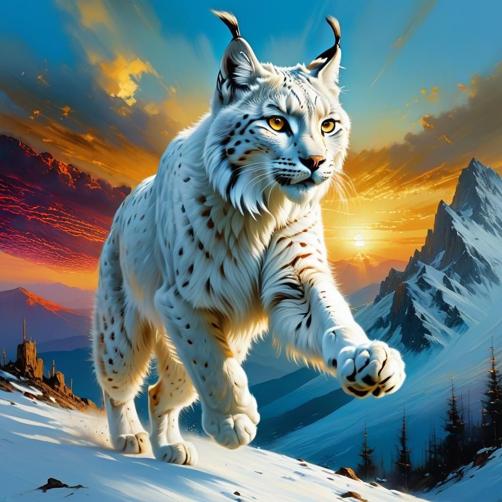 Minimalist Sunset Sky Image