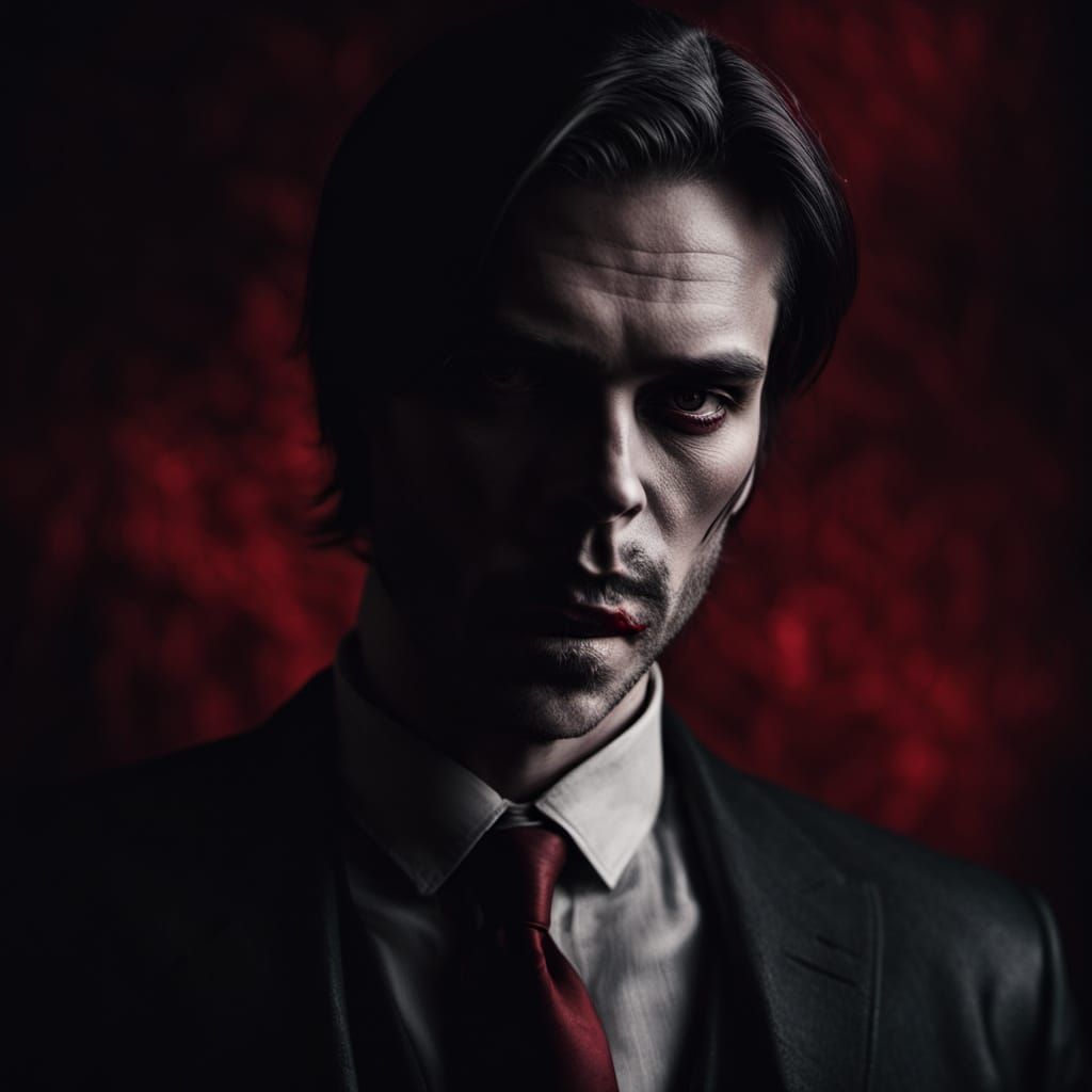 Greg Rutkowski-Inspired Portrait of a Dark Figure