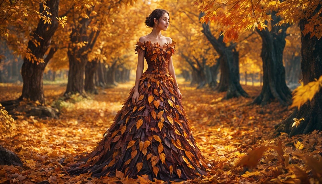 Autumn Leaves Dress