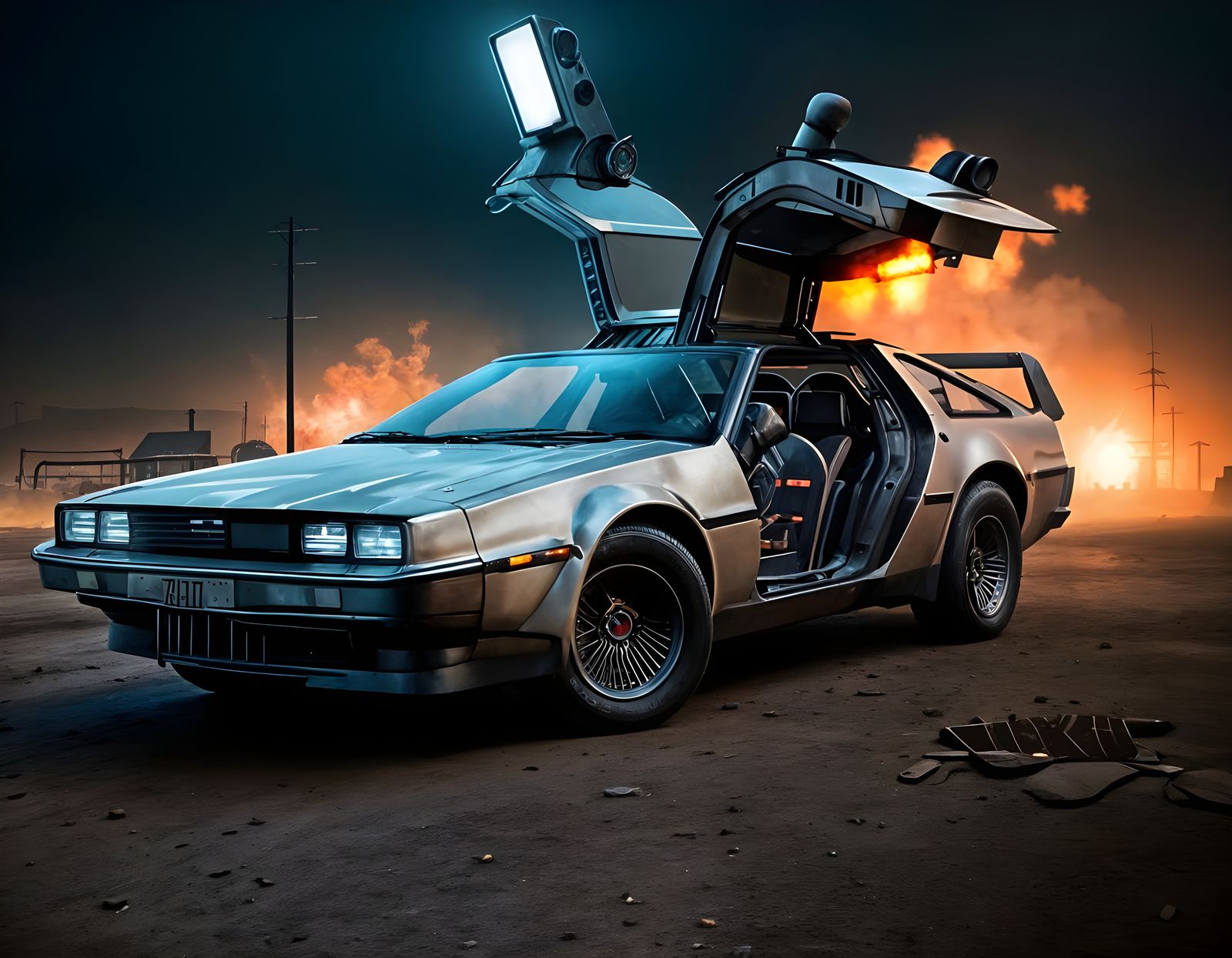 Flux Capacitor in the Wild West, 1885