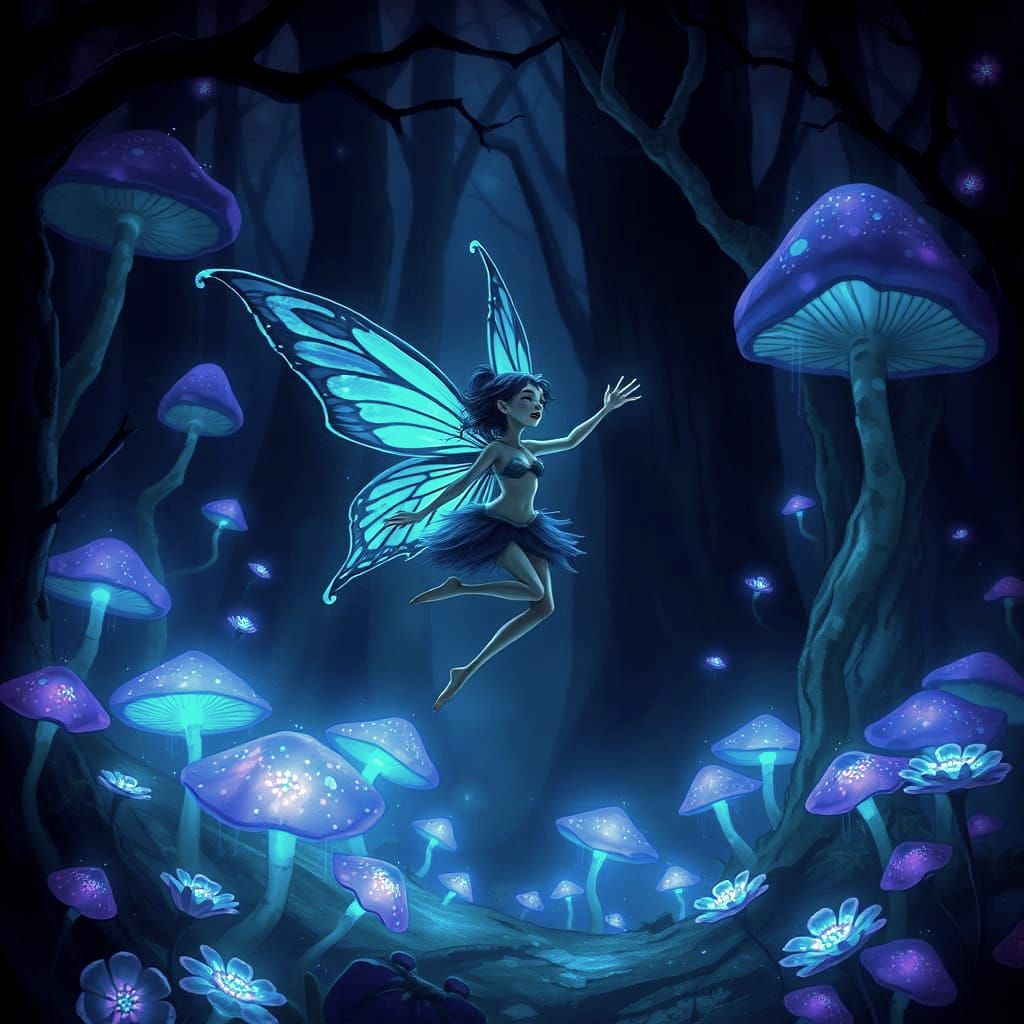 Playful Forest Fairy