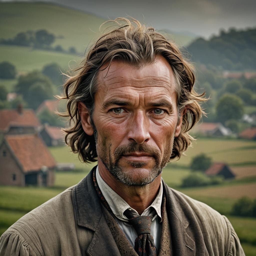 Dutch Realism Portrait of Nickolas Akershoek