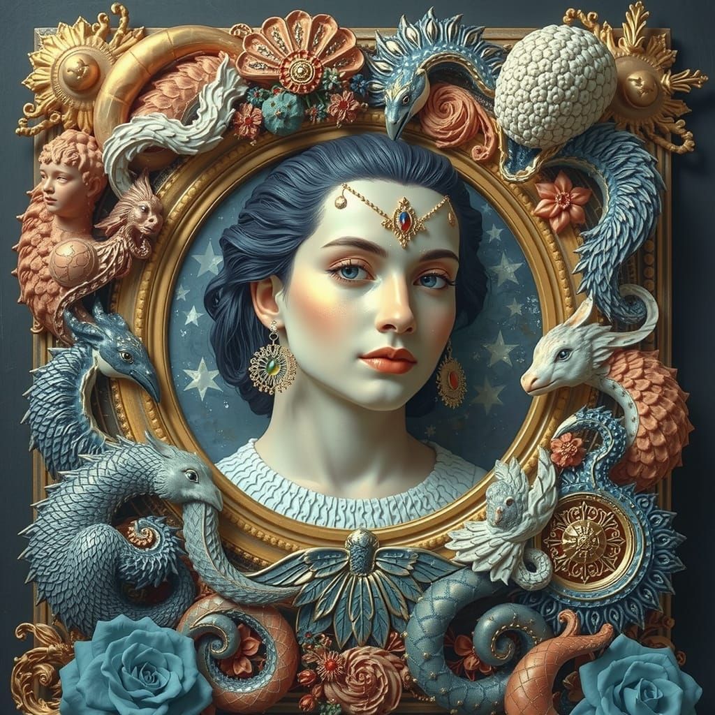 Abstract Concepts of Perfection and Artistic Creation