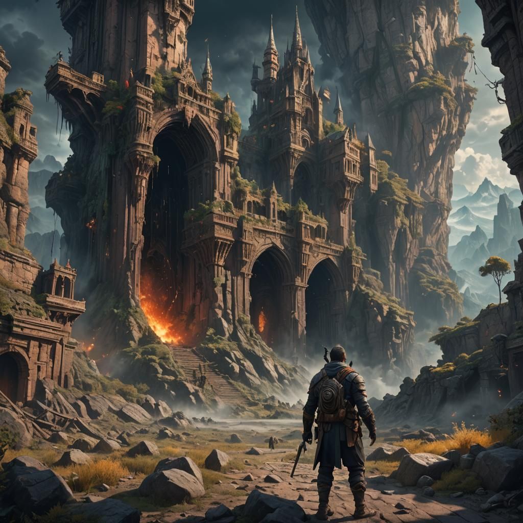 Last Man on Earth: Detailed Matte Painting