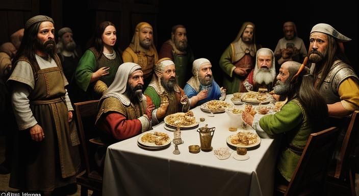 Dwarven Last Supper: A Biblical Reimagining