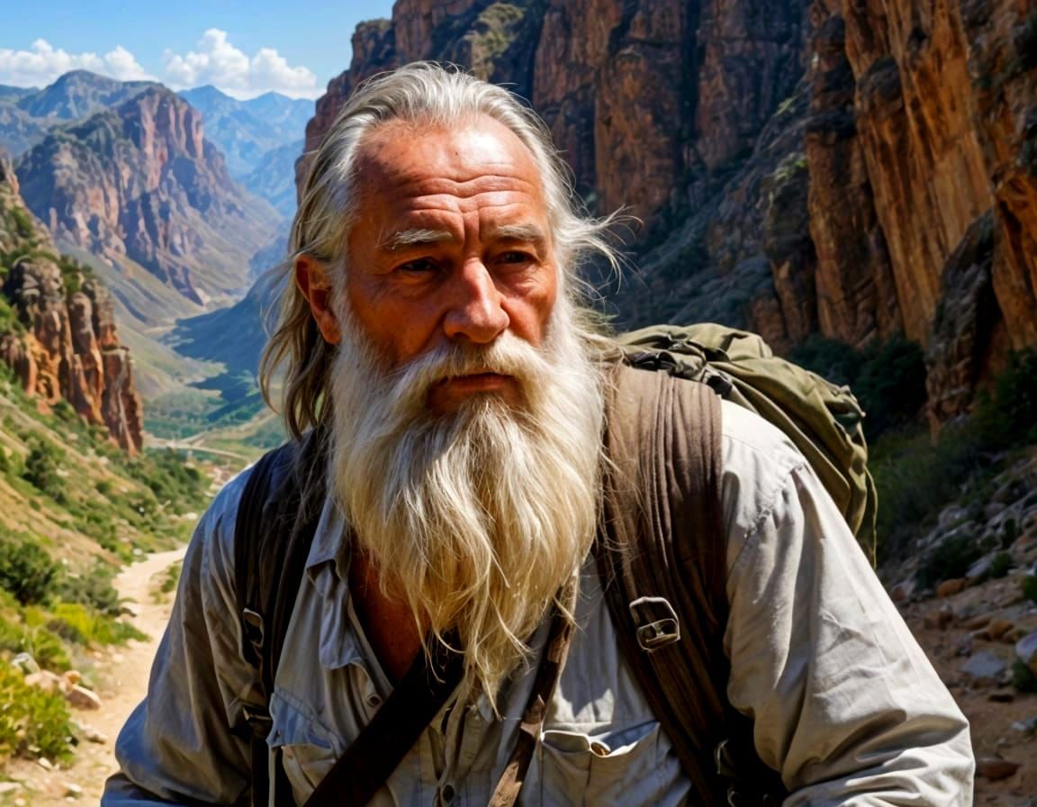 Worldly Wanderer in Brazilian Sierra Canyons
