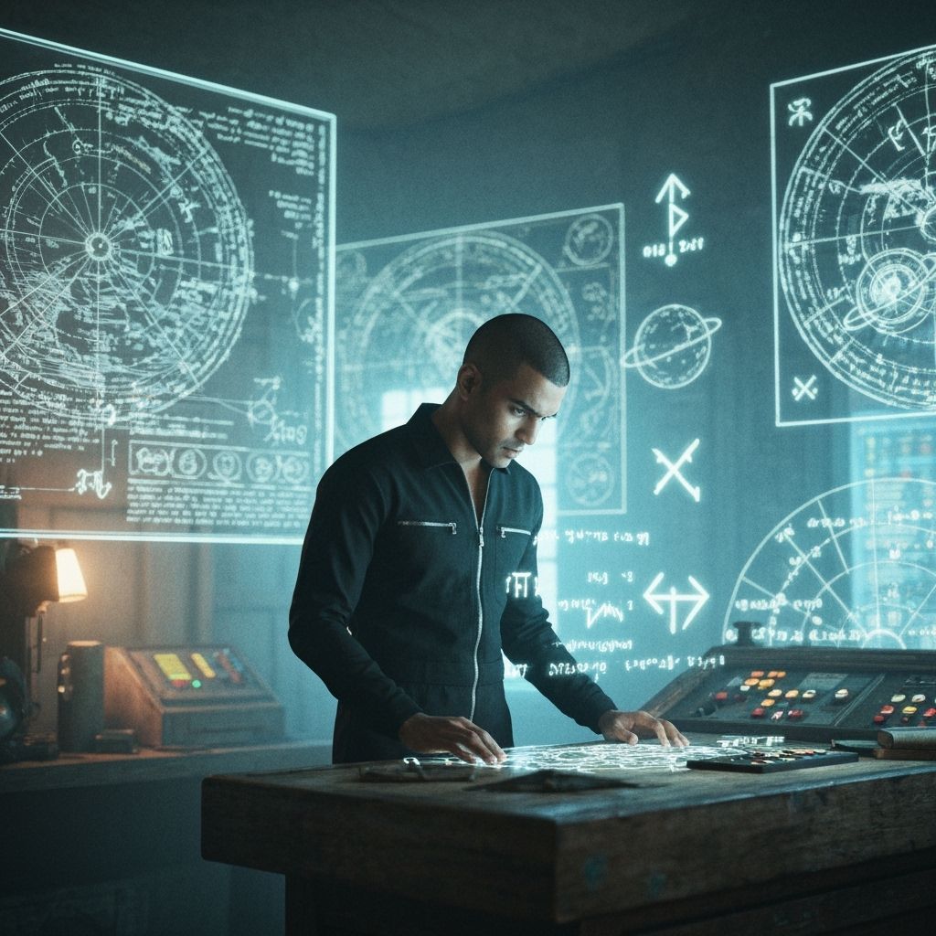 Decoding a Hidden Message as Digital Art