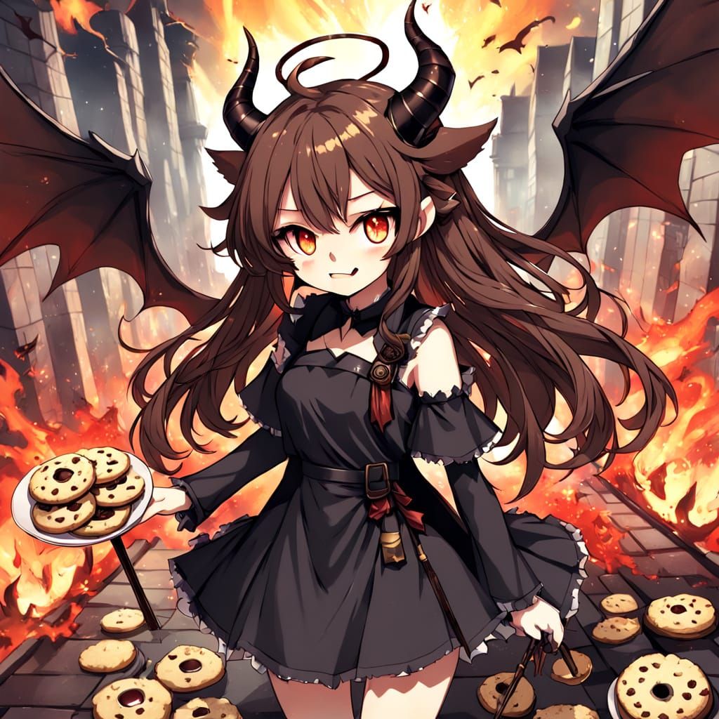 Demon Girl in Hell's Gate, Anime-Inspired