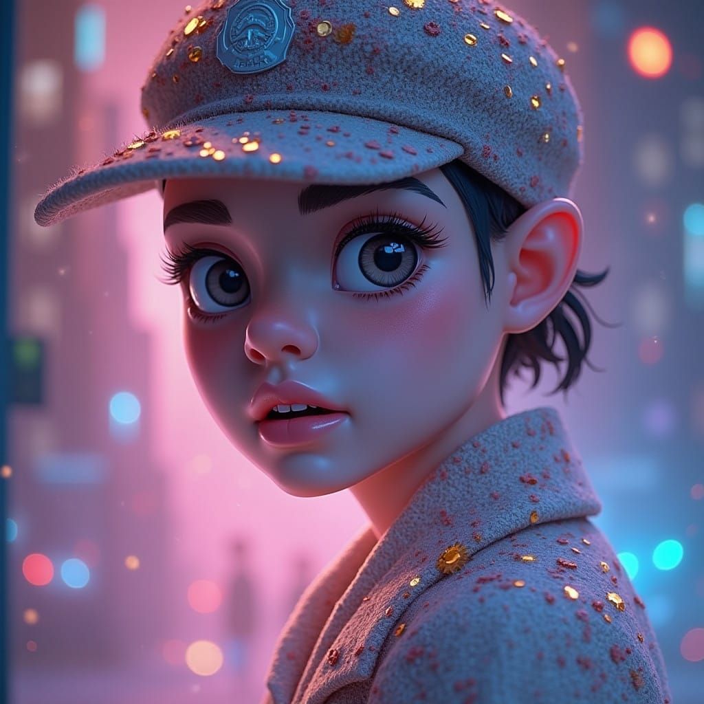 Mysterious Canine Detectives Uncover Clues in a Misty City