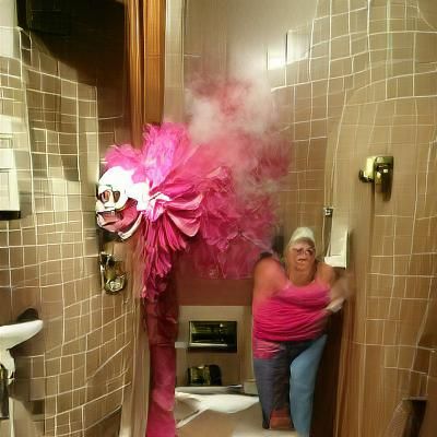 Aunt Barging Into Bathroom