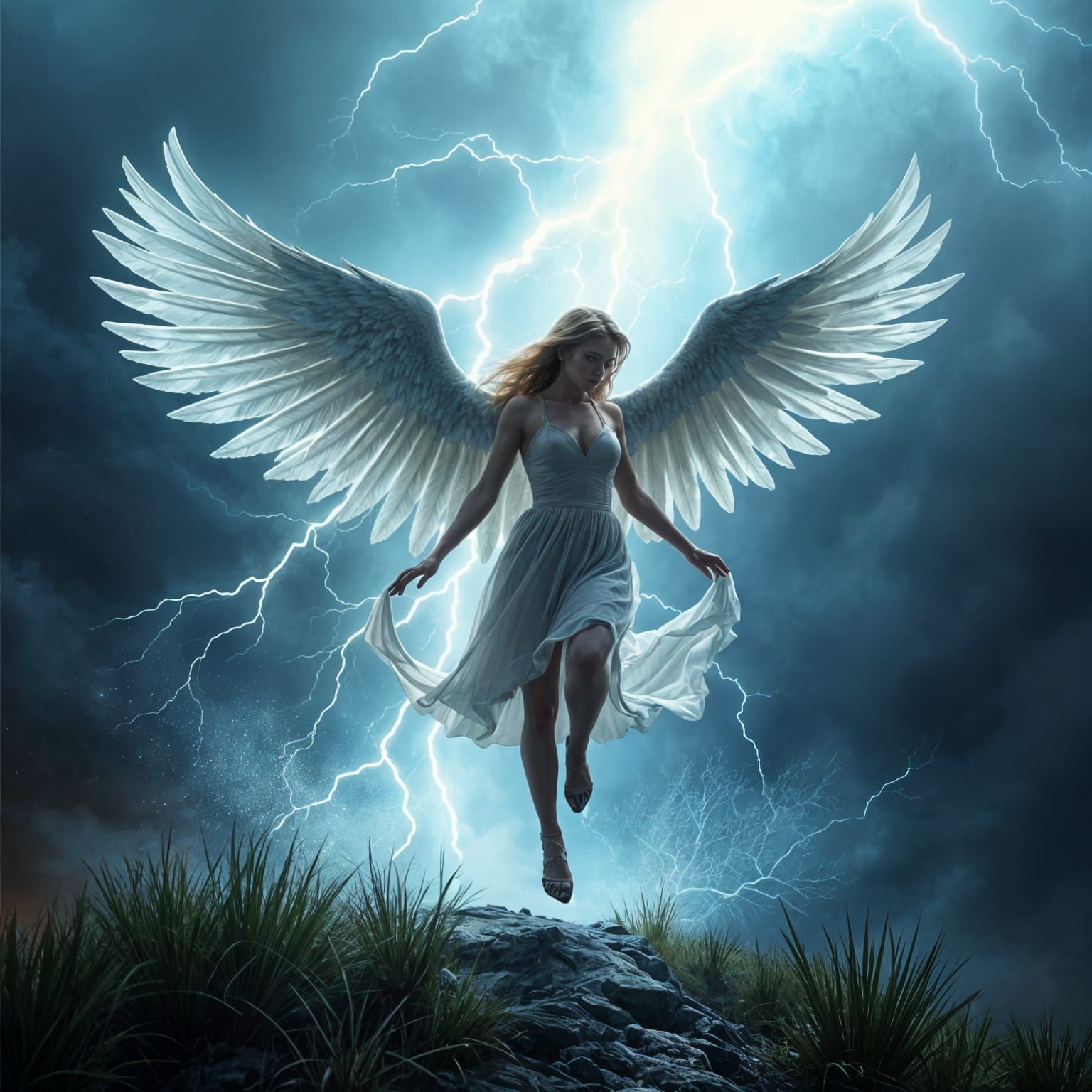 She Arrived with the Lightning