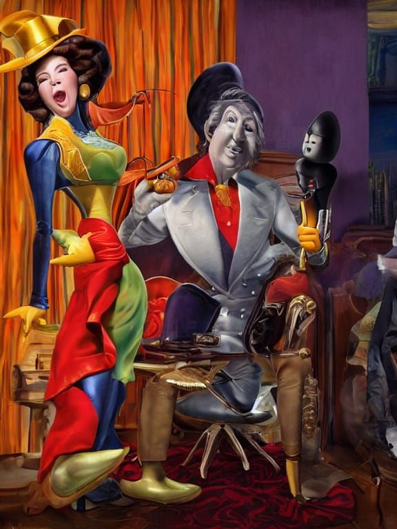 Lecherous Record Company Boss: Hitting on an Innocent.   ;-)