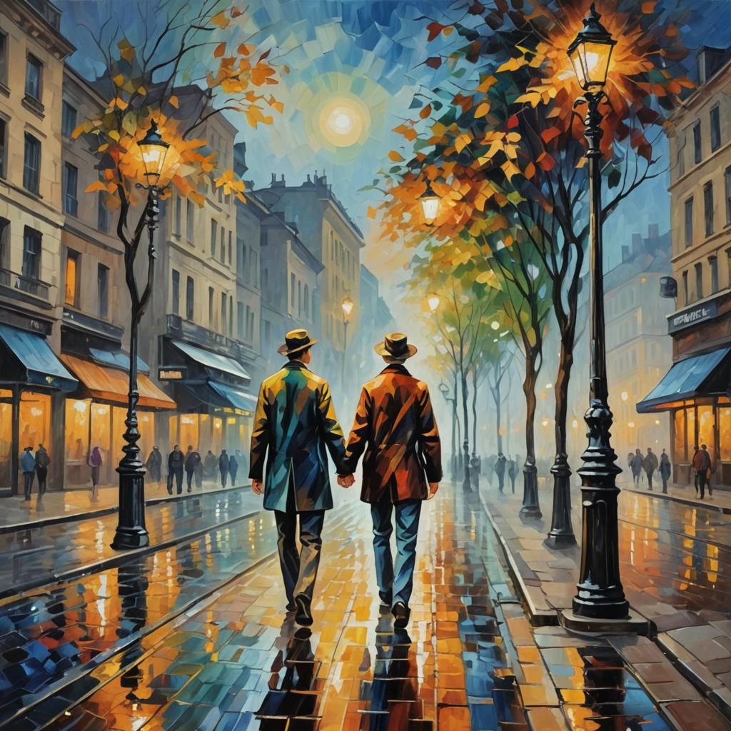 ''LOVE IS ALL YOU NEED'' (Gay Couple)