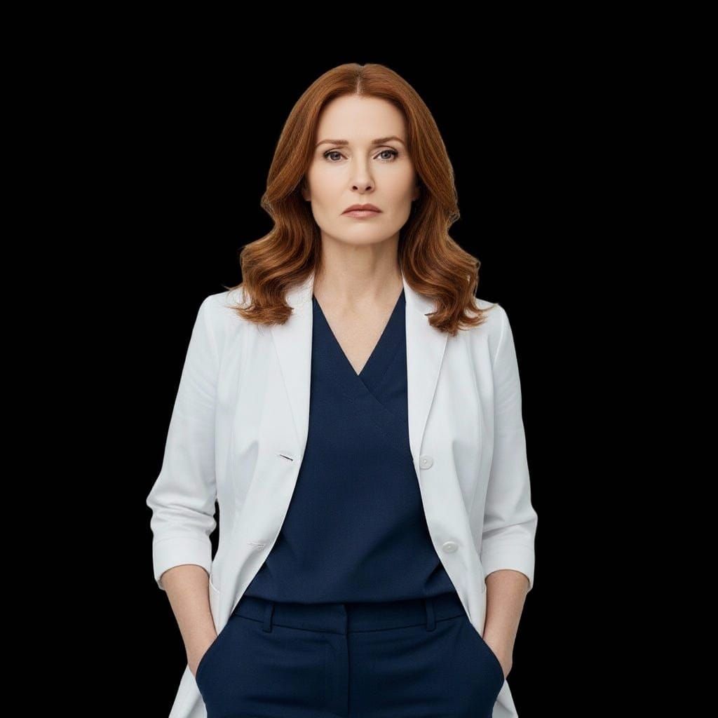 Haughty Woman's Expression Captured in AI Art