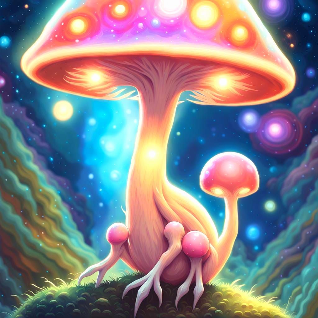 Psychic/Fairy Pokemon: Luminous Celestial Guardian