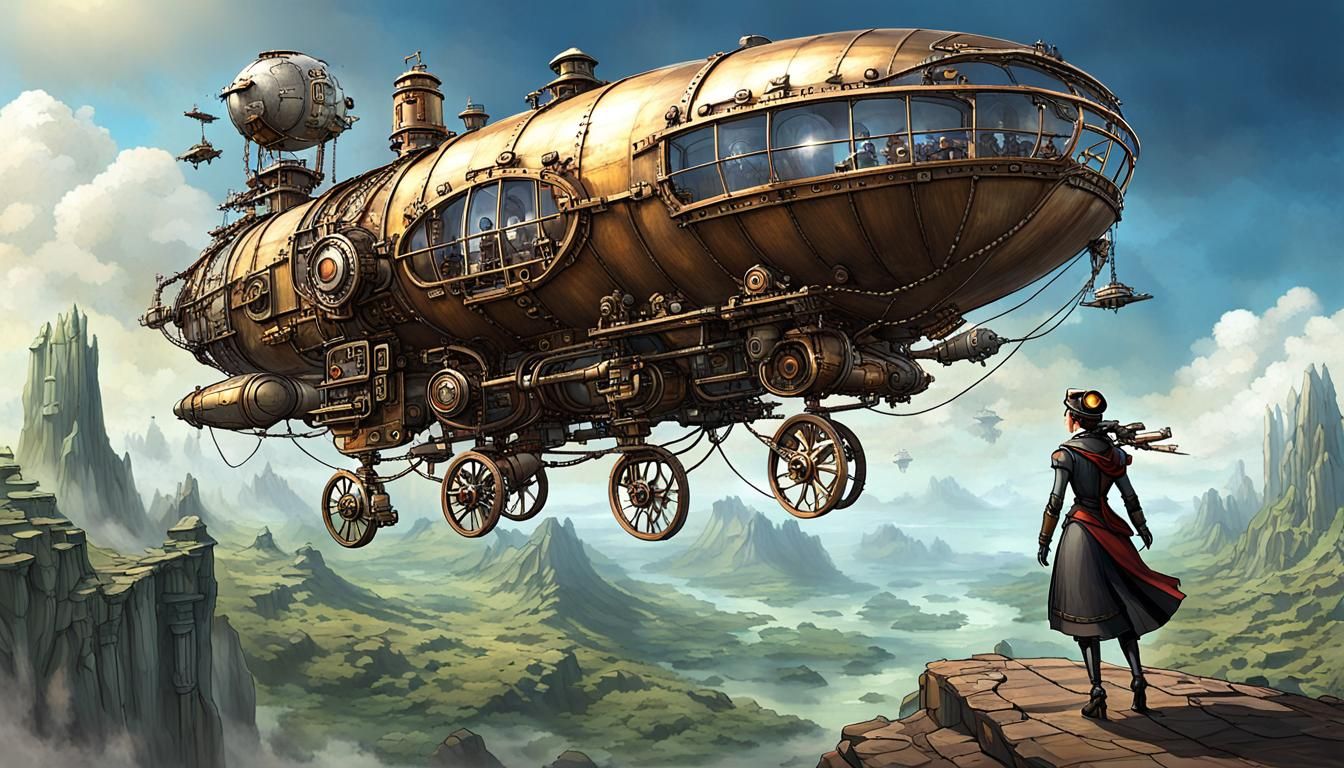 steampunk explorer