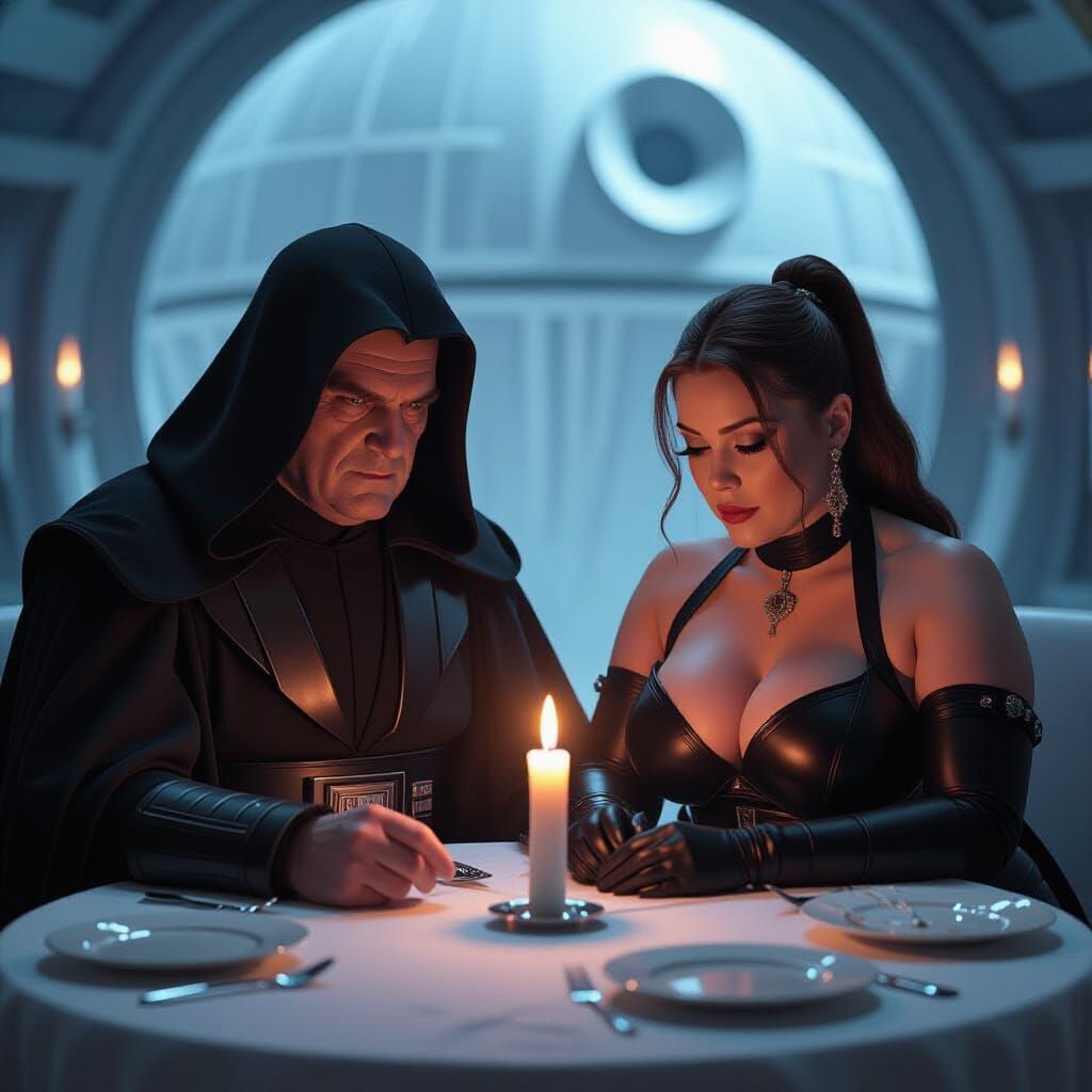 Palpatine's Valentine's Proposal on the Death Star