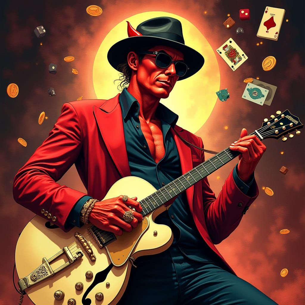 Charismatic Devil at the Crossroads: A Rockstar Villain's Te...