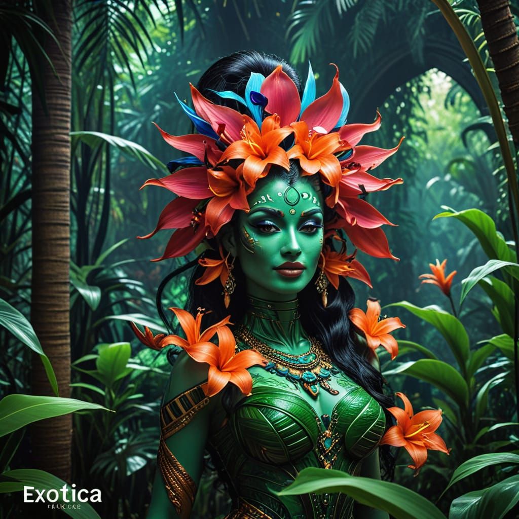 Sensual Tropical Oasis