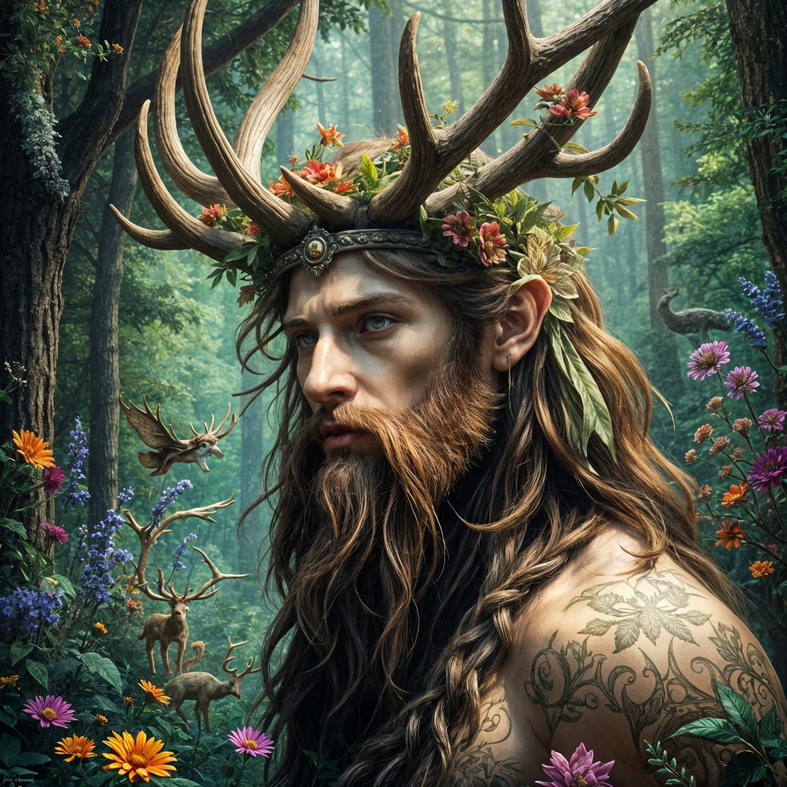 Cernunnos, God of Nature and Fertility