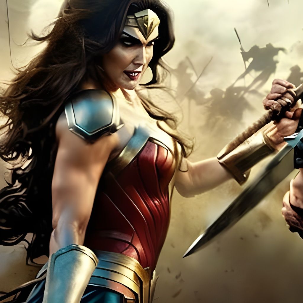 OG Wonder Woman in Battle #3