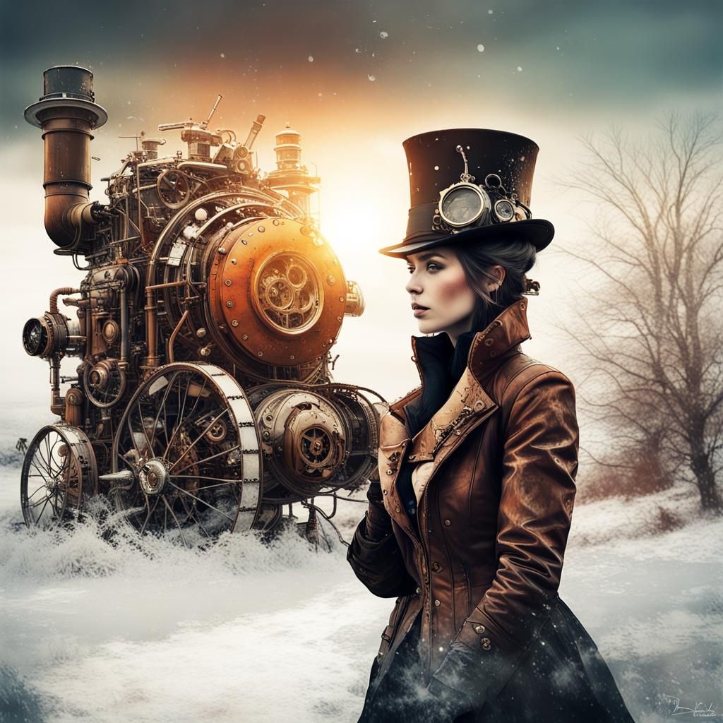 Winter steampunk