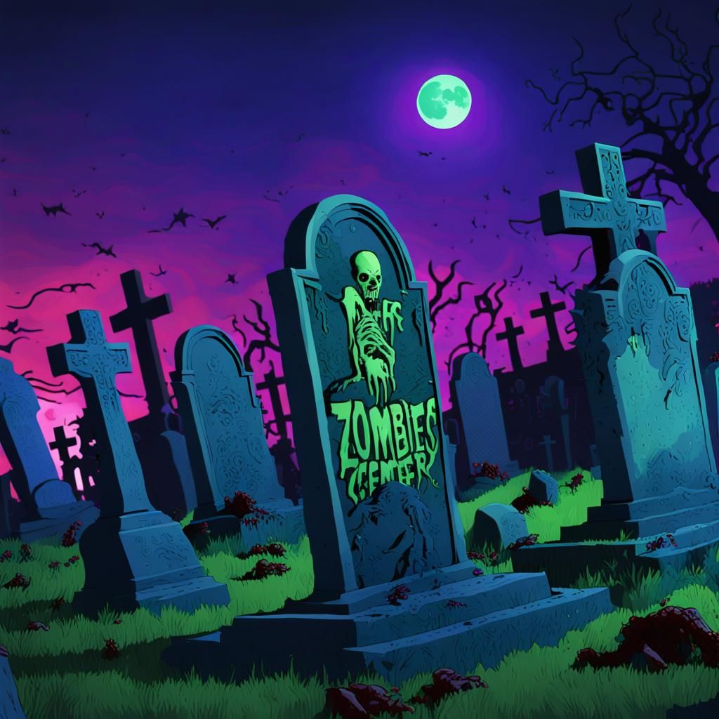 Zombie Graveyard Decay