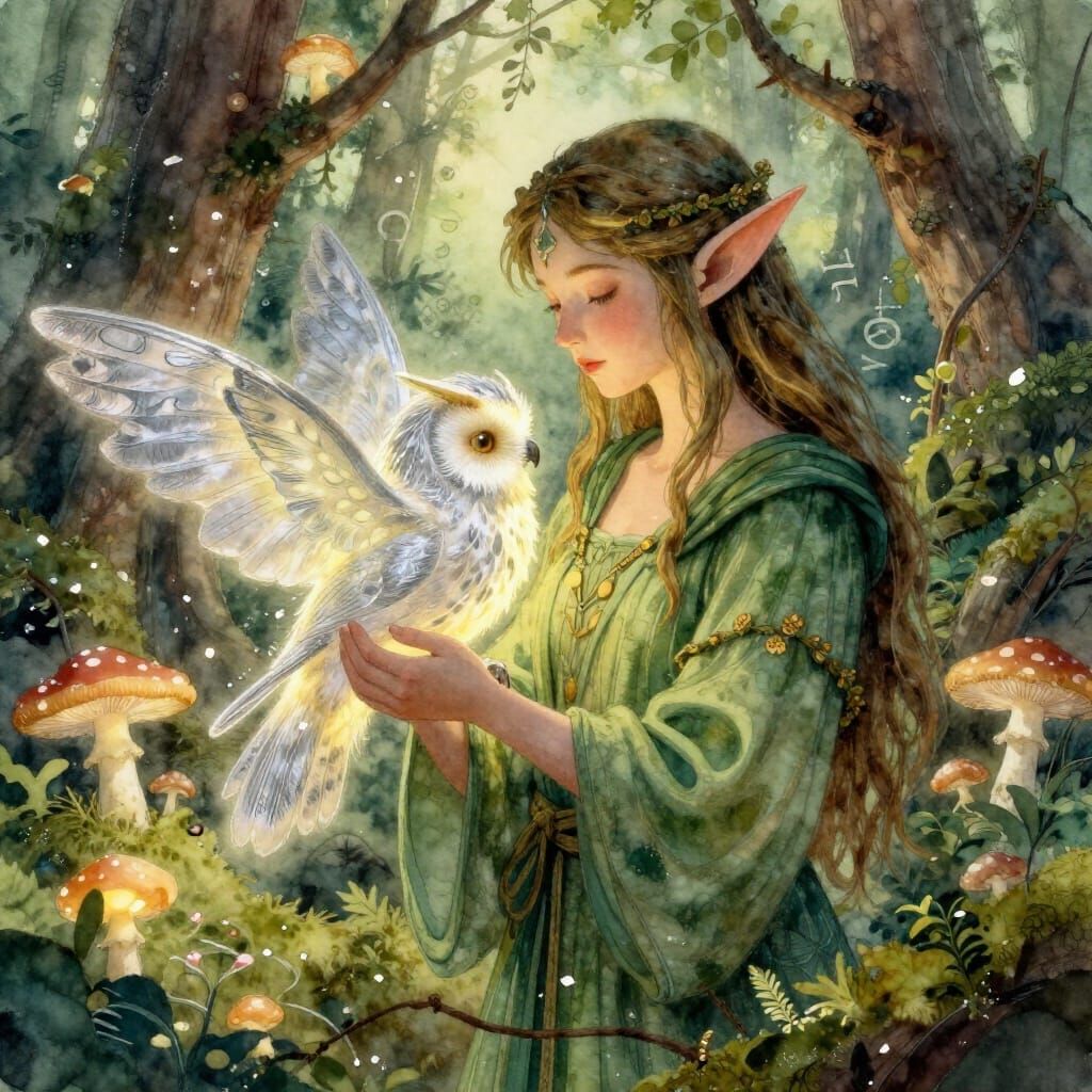 1.8 Elves #6: Gentle Bond with Mystical Creatures...