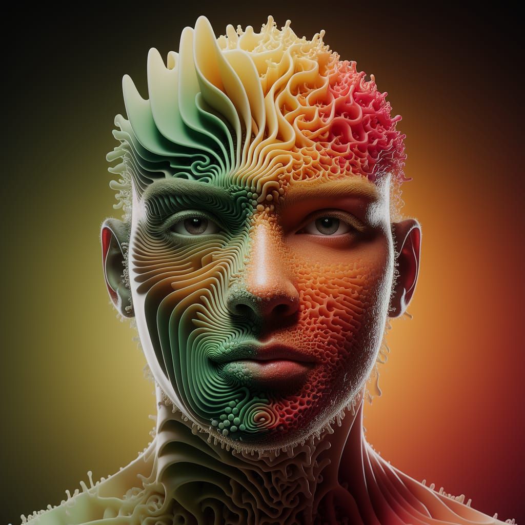 Evolving Organic Patterns in 3D