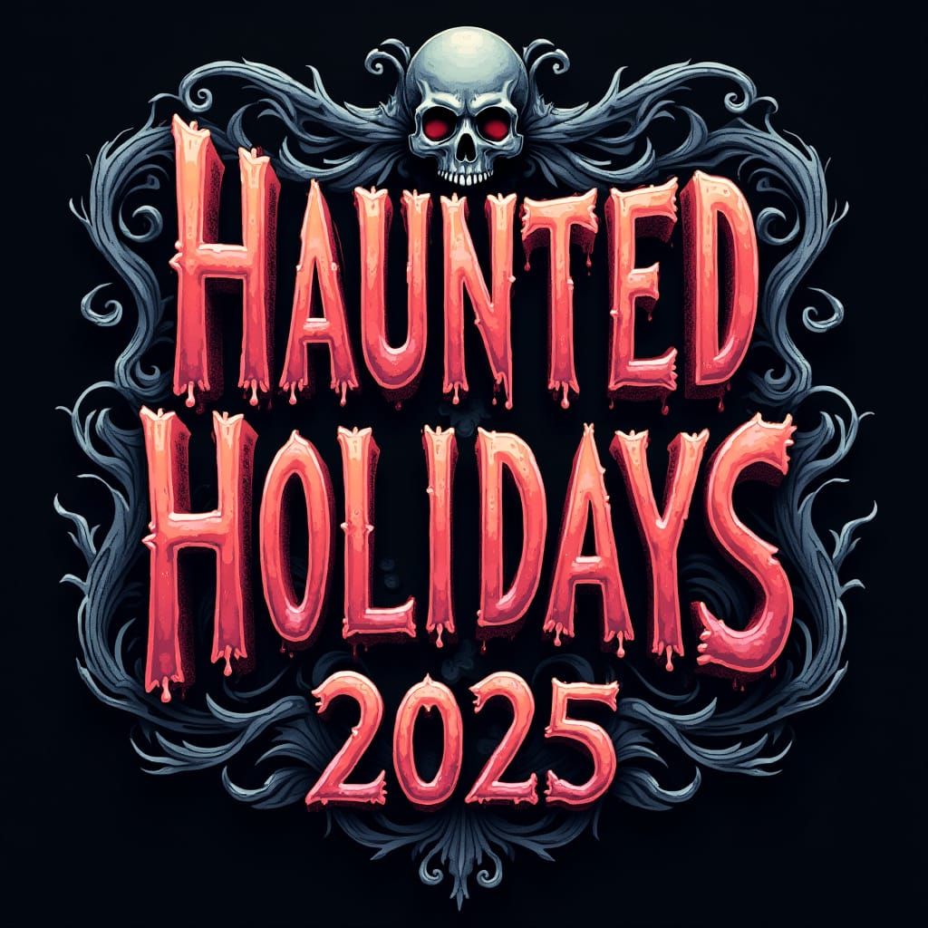 Haunted Holidays 2025 Digital Art