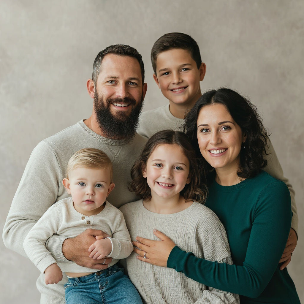 Welcome Mat with "The Asher Family" Inscription