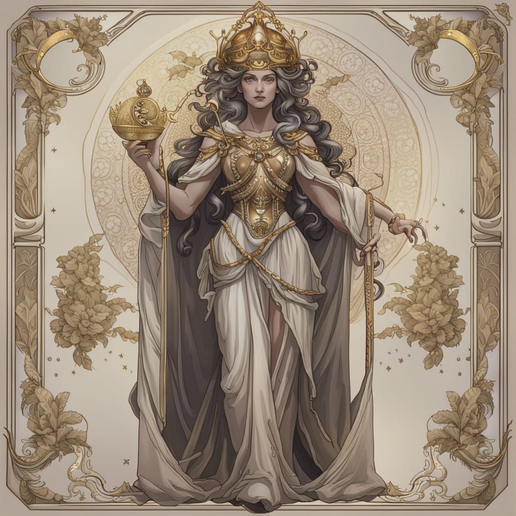 Fortuna: Goddess of Fortune with Scales