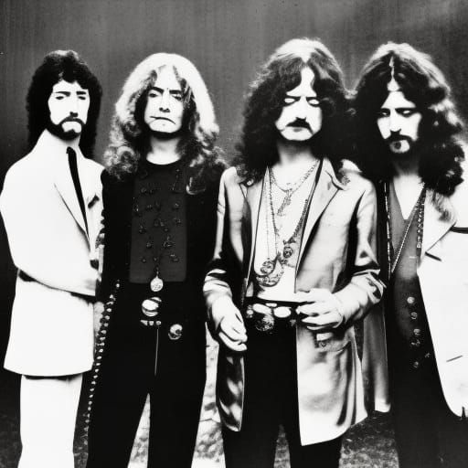 AI Image of Led Zeppelin