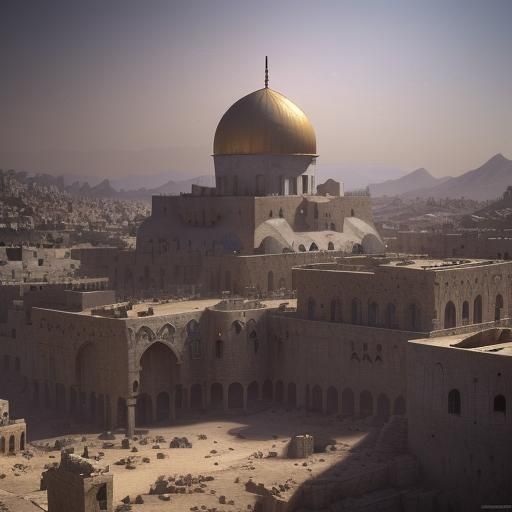 Free Palestine: Detailed Matte Painting in Unreal Engine