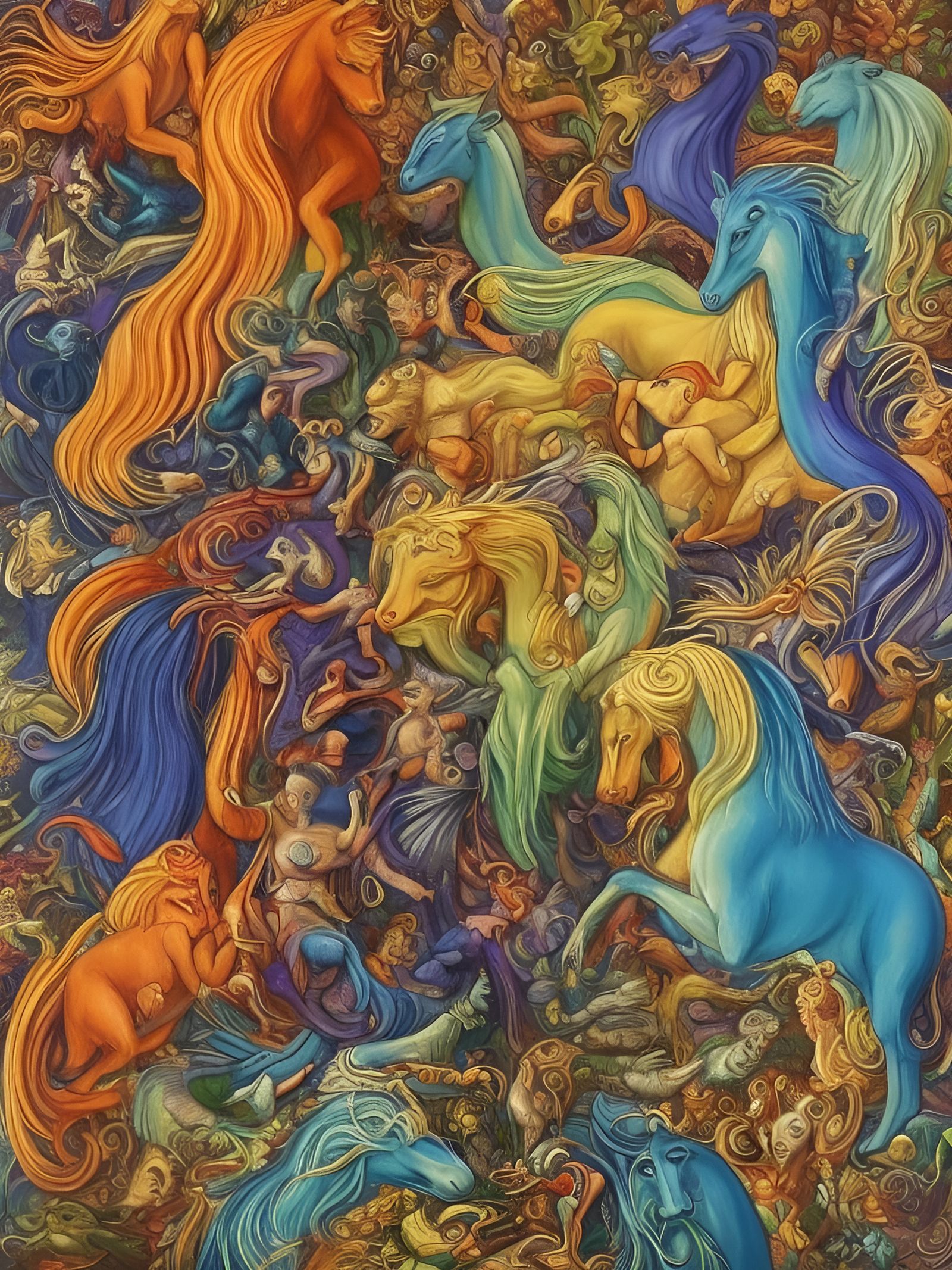 Mythical creatures, legendary beasts, and supernatural,.