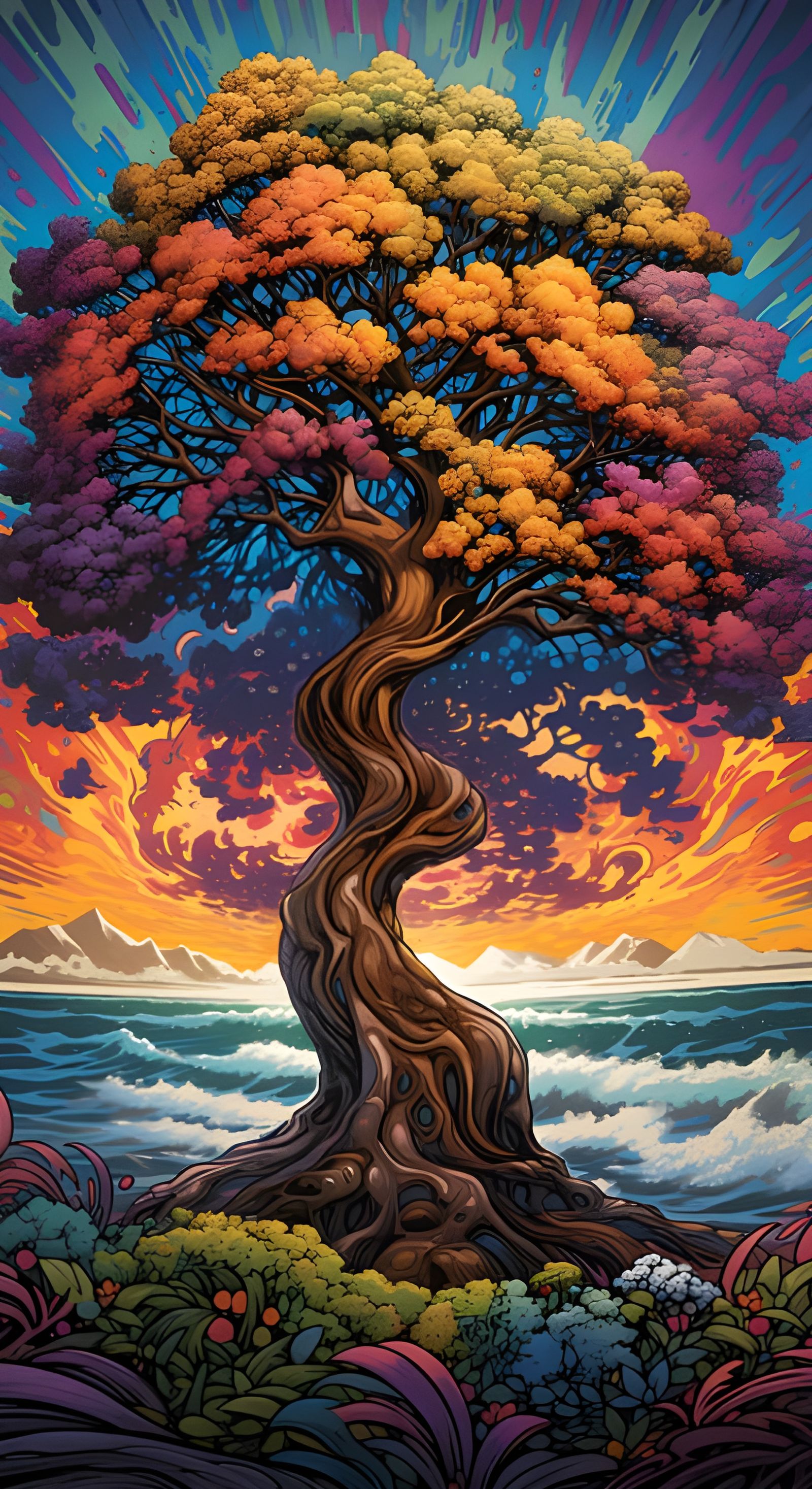 Abstract Tree of Life: Sweeping Seascapes in Hyper-Detailed ...