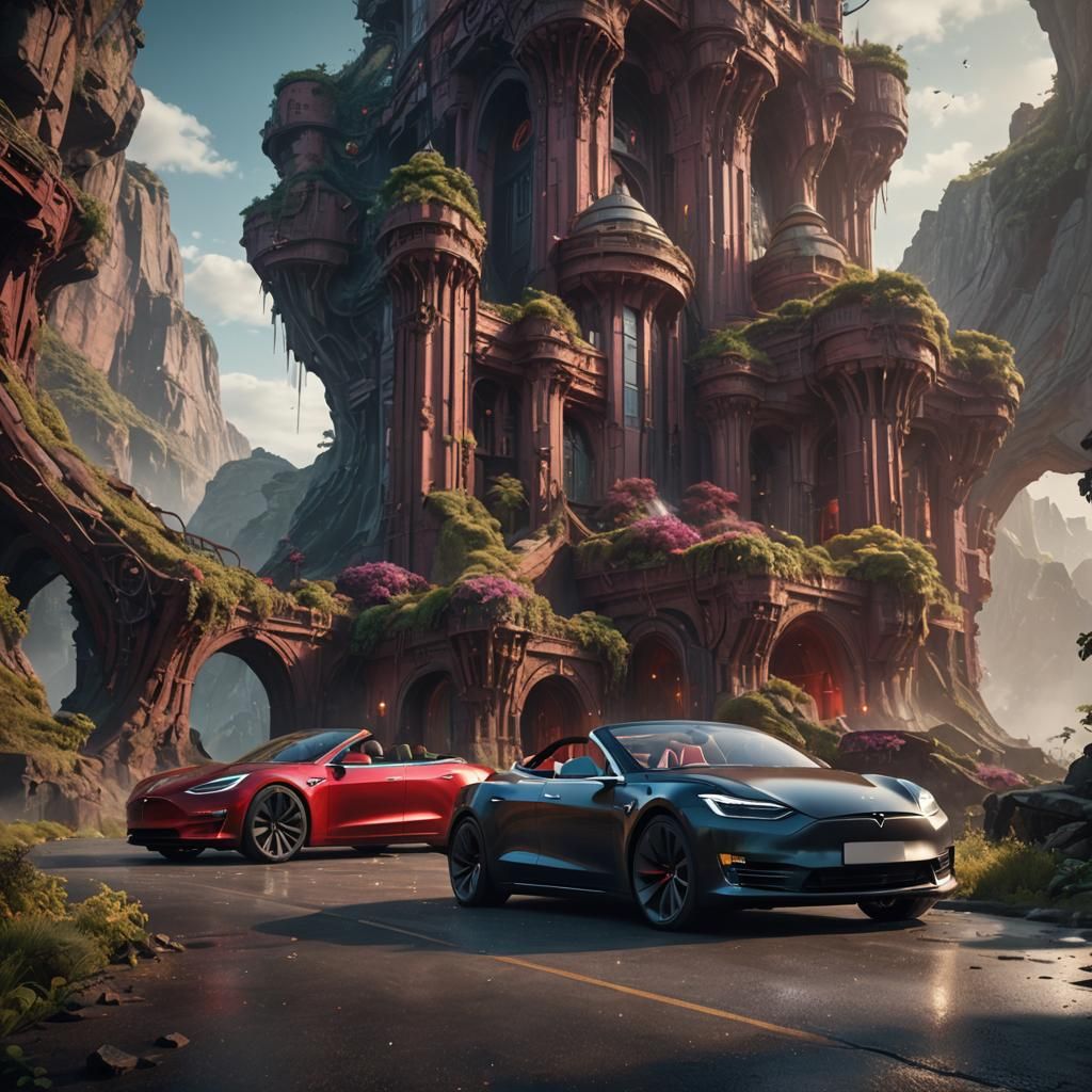 the new tesla cabrio