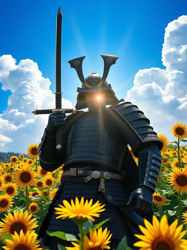 The Samurai who smells of sunflowers  (2)