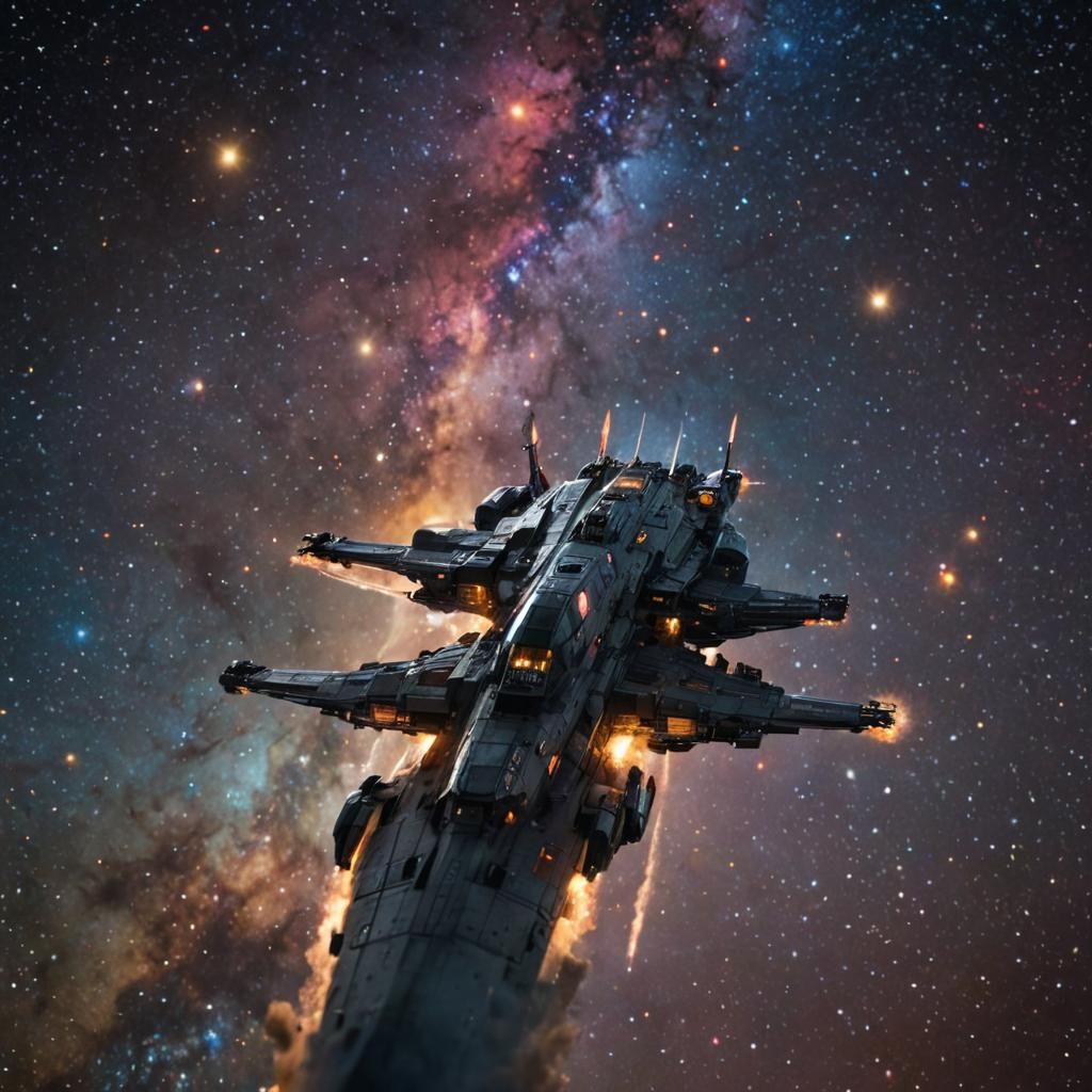 Great Galaxy Destroyer in Sharp Focus