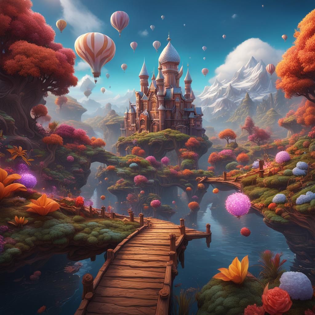 Sweetest Thing in the World: Detailed Matte Painting