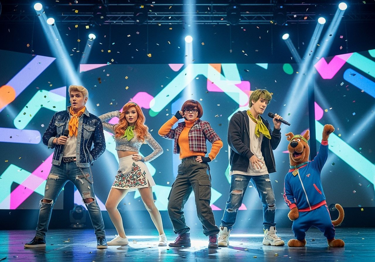 Scooby-Doo Gang Reimagined as K-Pop Stars