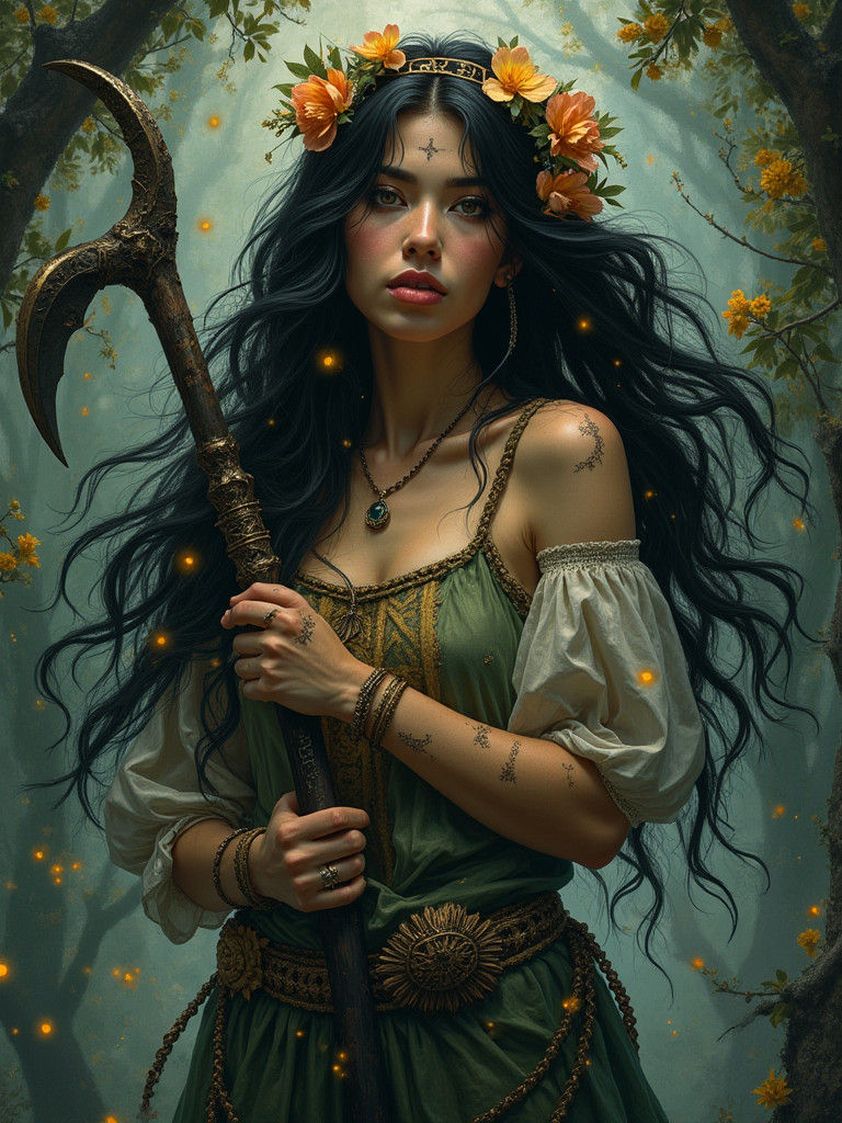 Druidess - Elowyn Vinetide: 1/2