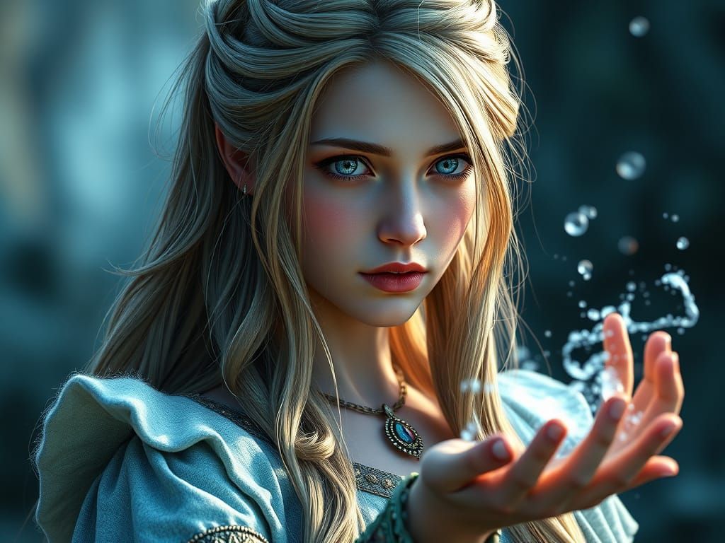 Norse Goddess Unleashes Magic in a Fantastical Realm