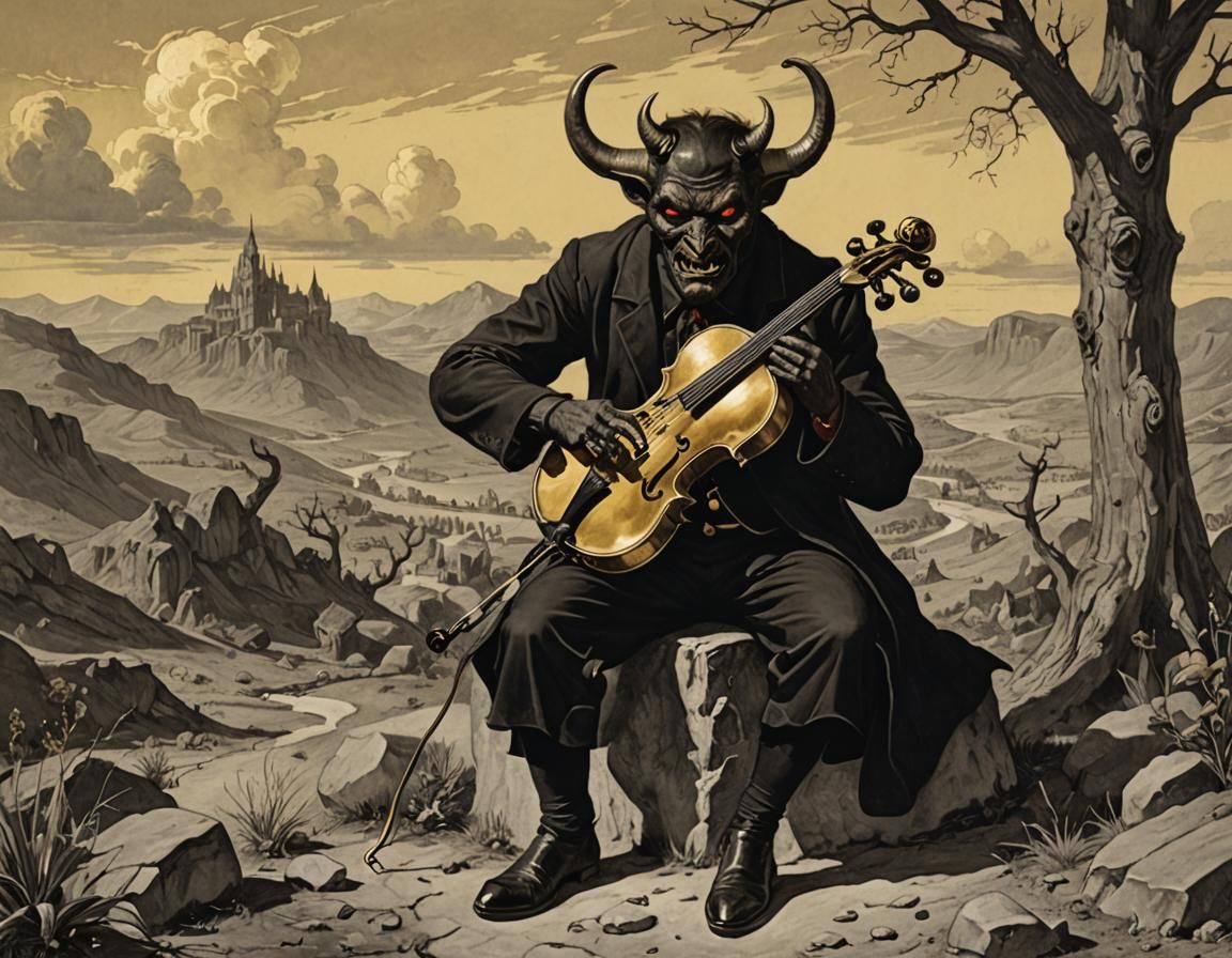 Devil Plays Golden Fiddle